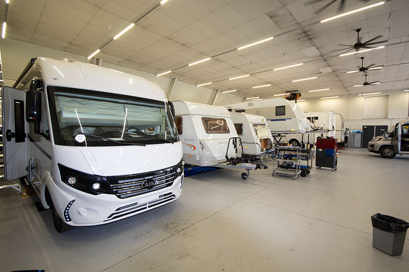 Werkplaats Caravan Compleet